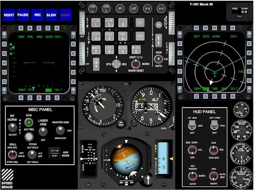 home flight simulator fighter cockpits